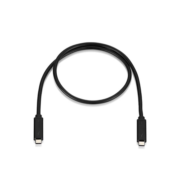 惠普HP Thunderbolt™3 雷电3 雷雳3 40G主动式雷电线USB-C 8K60Hz显示器线 双头Type-C USB-C TO USB-C USB3.1 Type-C (Gen3/40G) USB4 PD快充 双EMARK芯片120W SSD硬盘盒高速传输线70厘米