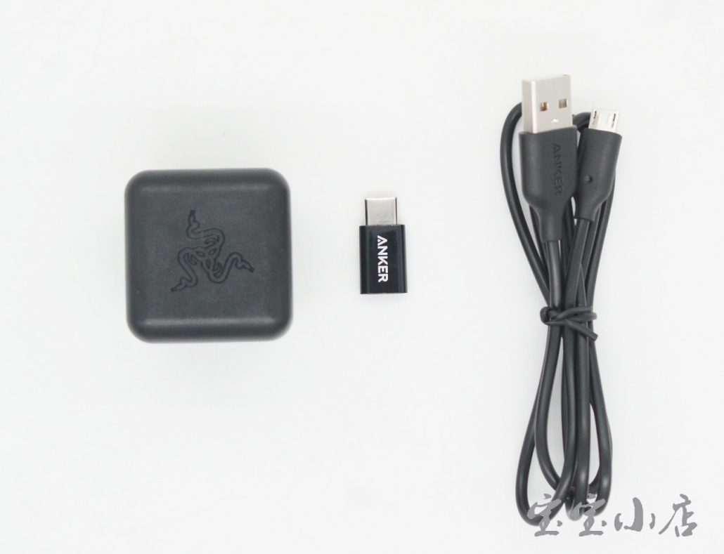 雷蛇5V 2.5A KS047844手机USB充电器 可到5V3A 移动电源充电头USB-C 充电器KS048497 Razer USB A Wall Power Adapter