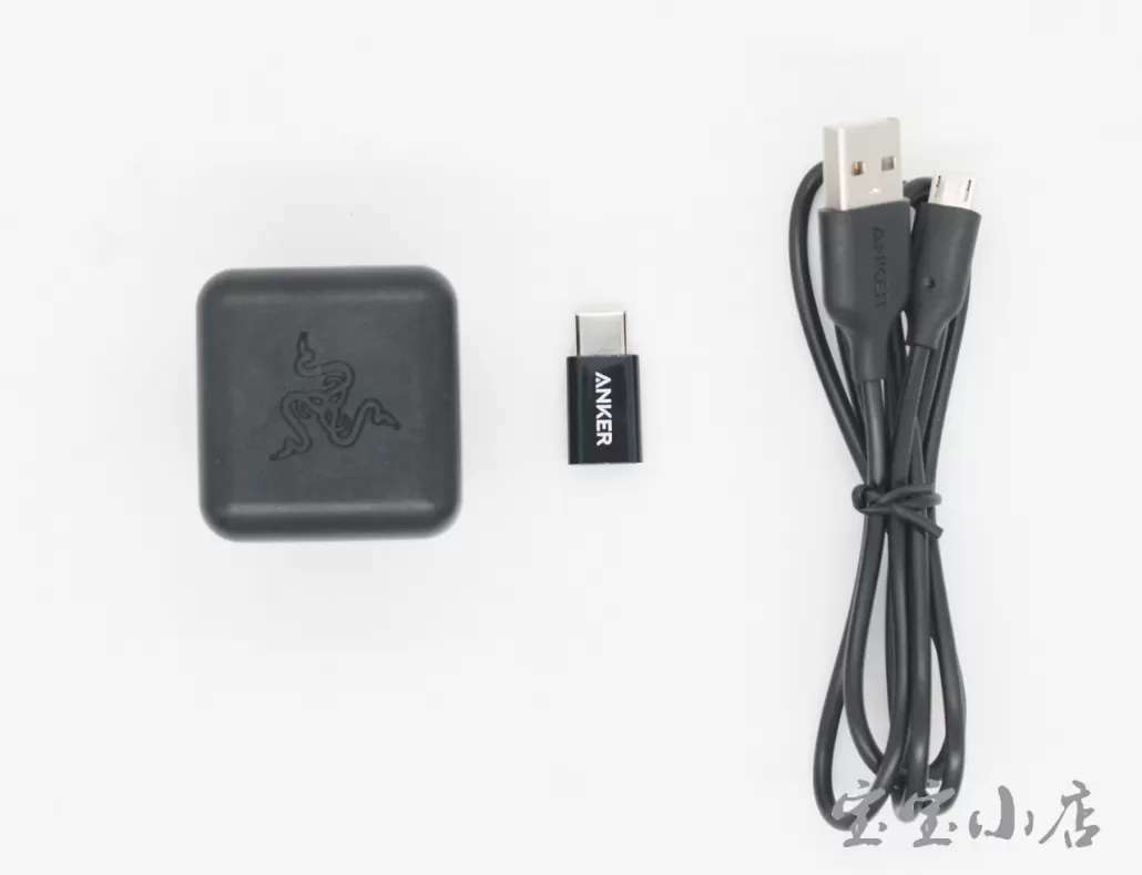 雷蛇5V 2.5A KS047844手机USB充电器 可到5V3A 移动电源充电头USB-C 充电器KS048497 Razer USB A Wall Power Adapter