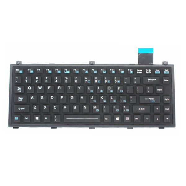 CNJS E308724 神基Getac X500 s410 b300 笔记本内置键盘 带背光三防键盘