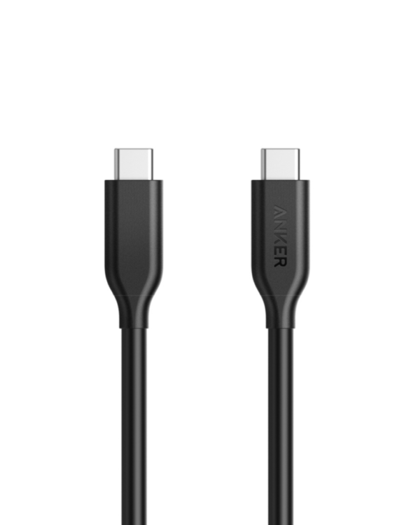 1.8米Anker USB C to USB C Cable PD Powerline 5.9ft 双type c 充电线数据线USB-IF 认证