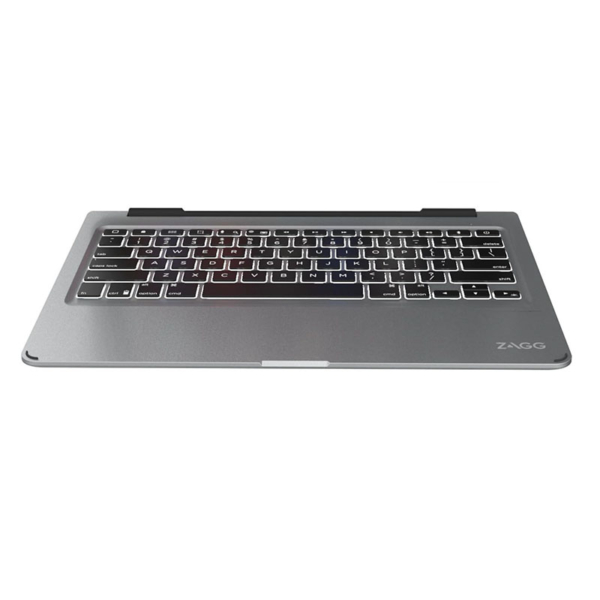 罗技ZAGG Slim Book QTG-ZKLP苹果Ipad pro键盘12.9 剪刀脚七彩背光可充电超薄无线游戏3蓝牙键盘