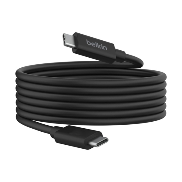 belkin 3.1 USB-C™ 转 USB-C 线缆 (USB Type-C™) F2CU030 被动式20G 全功能一线通60瓦4K 60HZ 8K 60HZ 手机电脑投屏数据线