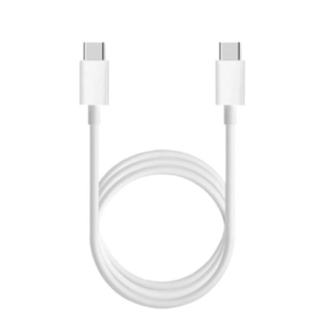 小米原装数据线5A超级快充充电线1.5米安卓双Type-C接口100W White 1.5m Type-C To Type-C Charging Cable For Xiaomi Mi 5s iphone 15 16 pro max
