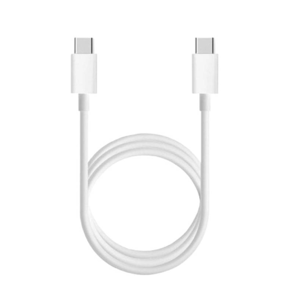 小米原装数据线5A超级快充充电线1.5米安卓双Type-C接口100W White 1.5m Type-C To Type-C Charging Cable For Xiaomi Mi 5s iphone 15 16 pro max