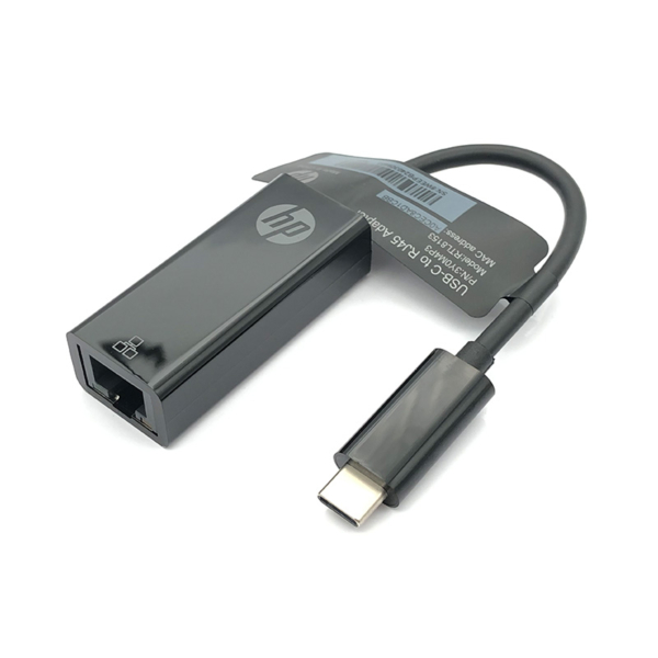 全新原装HP/惠普USB-C转RJ45转换器线Type-C转千兆以太网 Adapter V7W66AA 3Y0M4P3 V8Y76AA 855307-001 - 855560-001 ‎855474-003