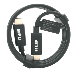 全新原装Red 超软全功能双头Type-c同轴数据线100W快充REDH1CCUSB USB3.2 8K60P投屏一线通 USB C CABLE