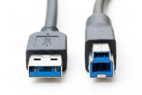 全新三星BN39-01493F USB3.0方口打印线光驱扫描仪数据线适用HP爱普生Dell显示器上行线 移动硬盘连接线Samsung S34C650VAN Monitor USB Cable Cord BN39-01493F