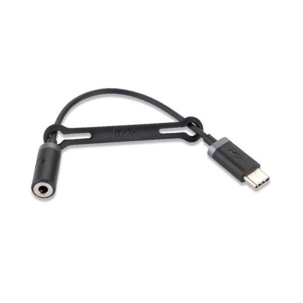 摩托罗拉USB-C 转 3.5 毫米音频耳机插孔适配器MOTO USB-C to 3.5mm Headphone Jack Adapter for Motorola Z Force, Z Force Droid, Z2 Force4