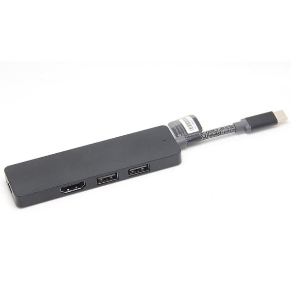 HSA-Q001U惠普HP Elite USB-C Hub 拓展坞 拓充底座4K 60HZ HDMI 2.0 3840x2160 With PD3.0快充 4WX89AA L63958-001 L39572-001