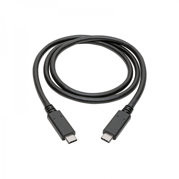 戴尔C2G 1m USB C to type c数据线 硬盘盒USB 3.2 Gen2 20Gbp/s 雷电3反向充电线MacBook视频音频全功能一线通100W 5A