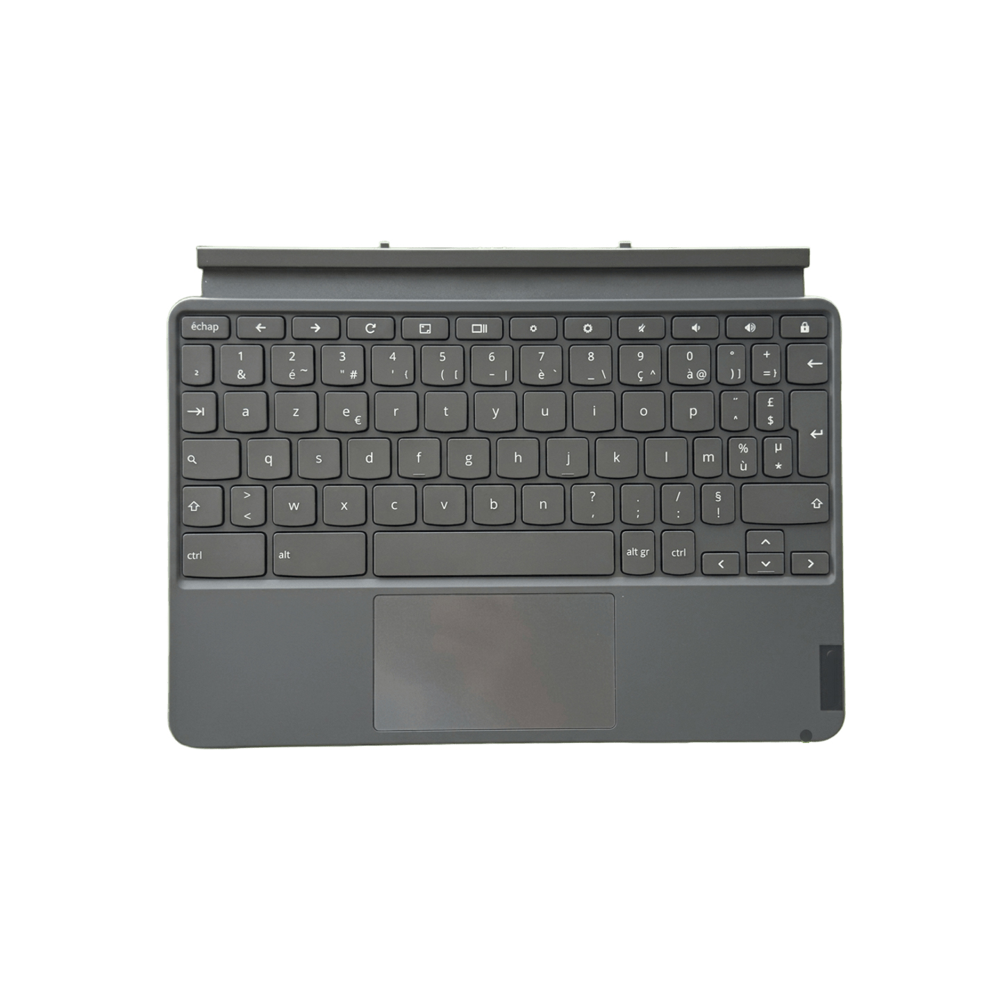 全新库存适用于联想 Lenovo Duet Chromebook 10.1 平板键盘 CT-X636F 原装底座 法语/意大利语版 FR French & IT Italian Layout keyboard Case