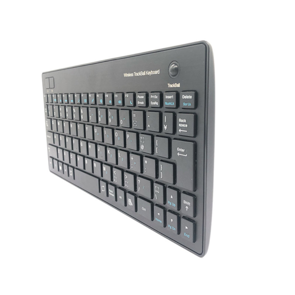 日本Elecom TK-FDP021BK Wireless Trackball Keyboard 无线轨迹球键盘 剪刀脚 无接收器研究品