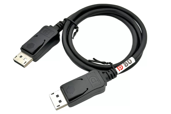 1 米LG EAD65185307  DP2.1线80G带宽 16K/8K同轴DisplayPort显示器数据线 DP80认证 240Hz电竞显卡连接线 DisplayPort to DisplayPort Cable for PC, Laptop, TV & Gaming Monitor