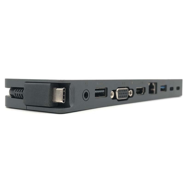 原装40AU0065US 迷你拓展坞USB-C Mini Dock Fru 5D20V79344 多功能便携式type c 集线器HDMI 4K 60Hz RTL8153B