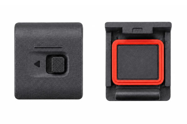 适用DJI大疆Action6充电口USB-C接口保护盖 安装拆卸方法教程  USB-C 接口保护盖、充电口侧盖、防水防尘、原装/替换。
