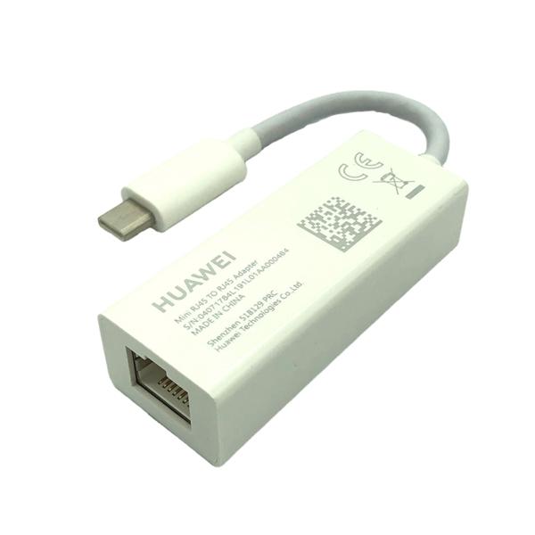 HUAWEI Mini RJ45 TO RJ45 Adapter 华为MateBook B3-410 510 迷你千兆网卡外置拆解 24SH10410 HF