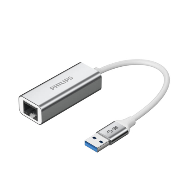 swr1609i飞利浦 PHILIPS USB3.0有线千兆网卡USB转RJ45网线接口华为小米笔记本电脑外置网口转换器