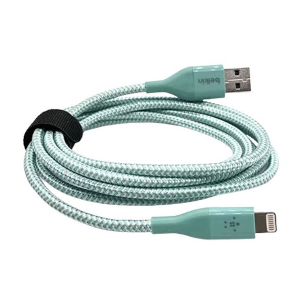 1.8米贝尔金（BELKIN）苹果MFi认证凯夫拉编织充电数据线拆解报告 Boost Charge C48 USB A to lightning接口适用iPhone14 Xs 13\12Pro\11pro\XR\7\8