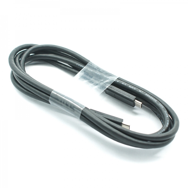 全新Thunderbolt™3 雷电3 雷雳3 被动式雷电线DELL戴尔1.8米双头Type-C USB-C 3.2  GEN1 (Gen1/10G)EMARK 100瓦 5A 4K 20Gbps PD快充SSD硬盘传输线
