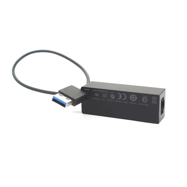 Microsoft微软1663 USB3.0高速千兆有线网卡WIN8 10 MAC 黑苹果免驱  Surface Ethernet Adapter 3.0 USB TO RJ45 RTL8153